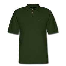 Load image into Gallery viewer, Men's Pique Polo Shirt - forest green