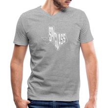 Load image into Gallery viewer, Men's V-Neck T-Shirt - heather gray