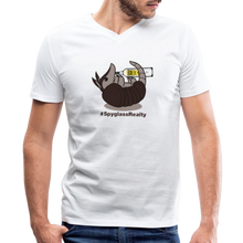 Load image into Gallery viewer, Men's V-Neck T-Shirt - white