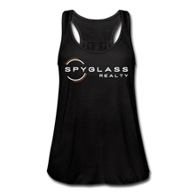 Load image into Gallery viewer, Women's Flowy Tank Top by Bella - black