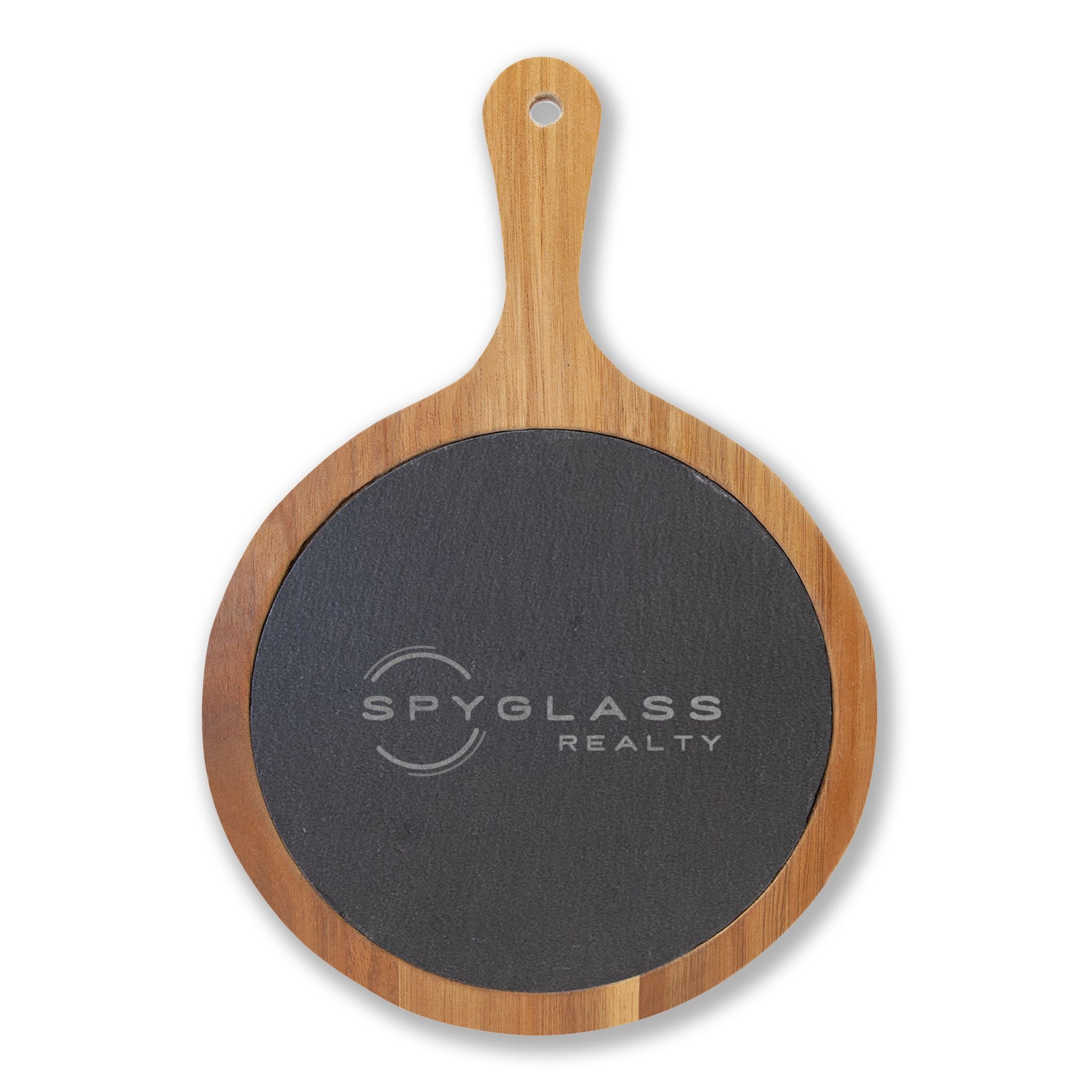 Spyglass Realty Engraved Acacia Charcuterie Board