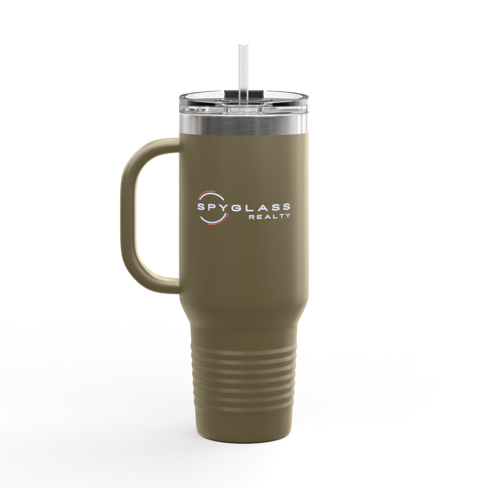 40oz Insulated Travel Mug - Spyglass Realty Logo Stainless Tumbler