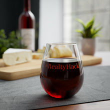 Load image into Gallery viewer, #RealtyHack Stemless Wine Glass, 11.75oz
