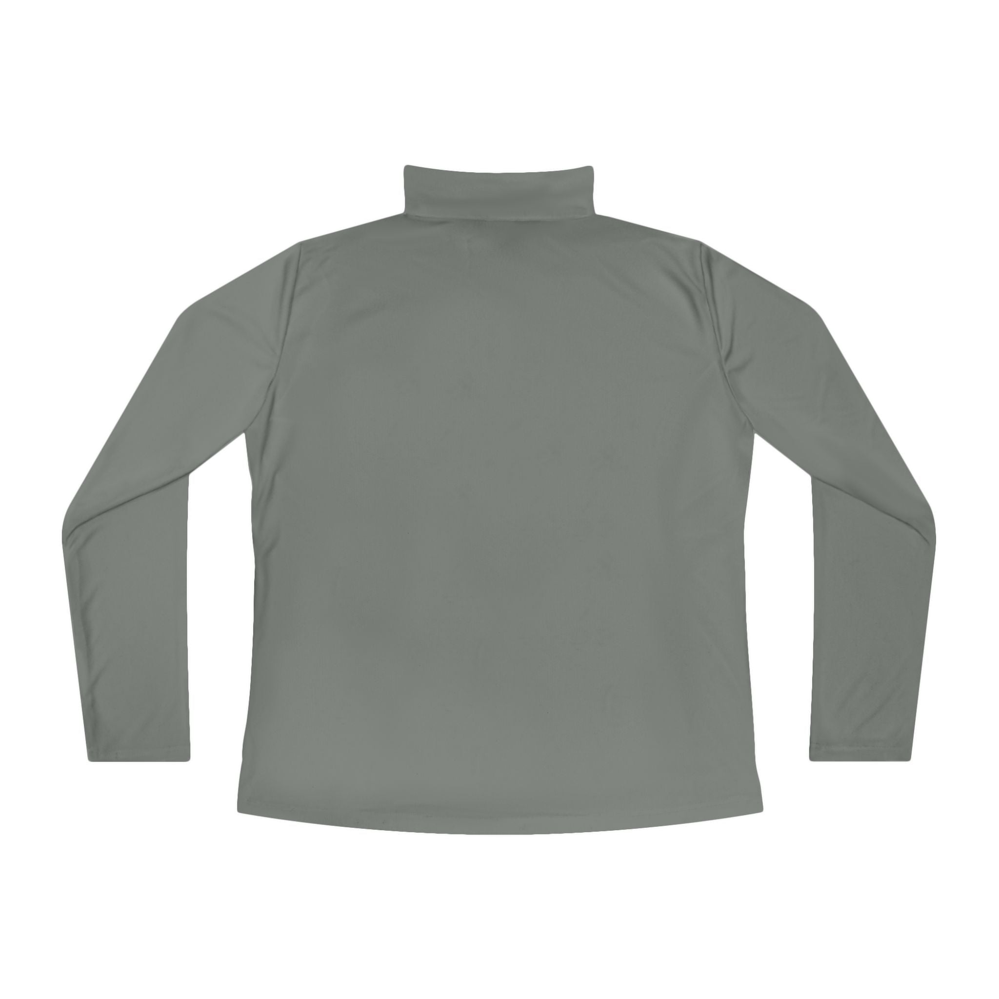Ladies Quarter-Zip Pullover — Minimal Logo Performance Top