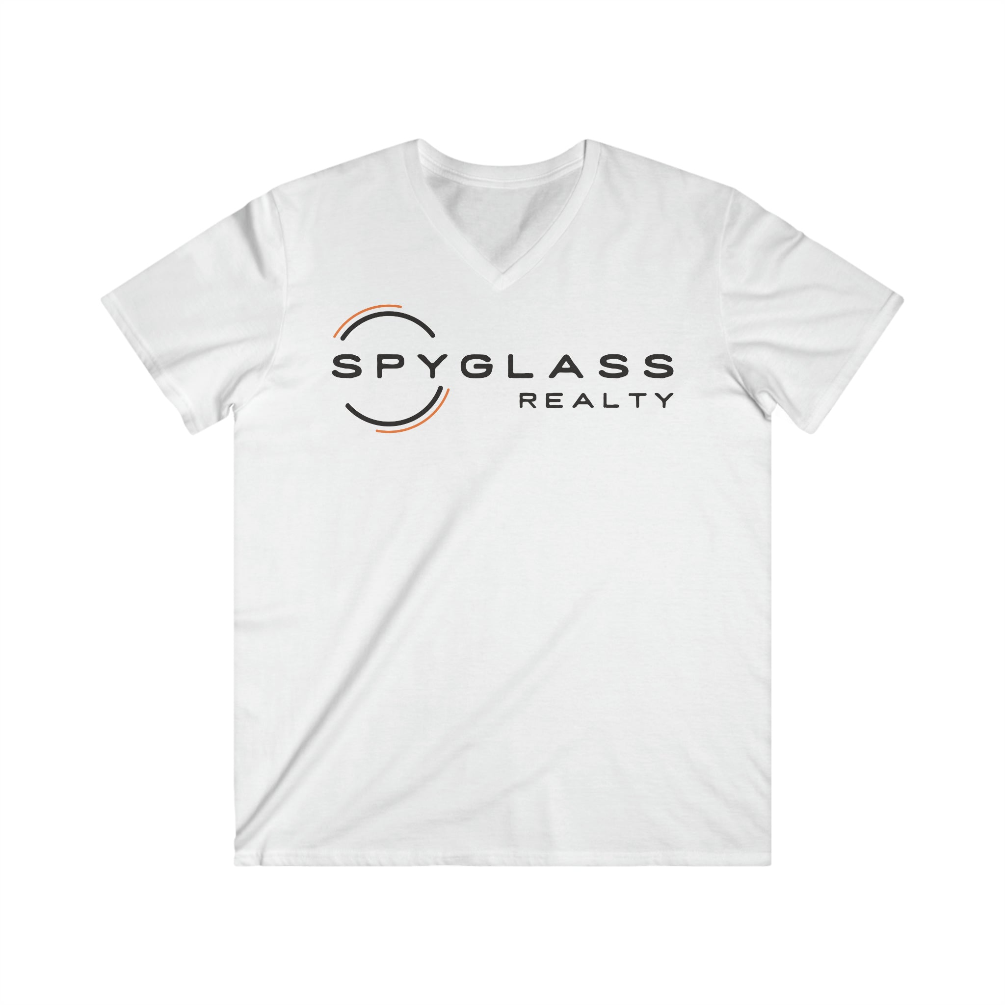 Men's Fitted V-Neck Short Sleeve Tee