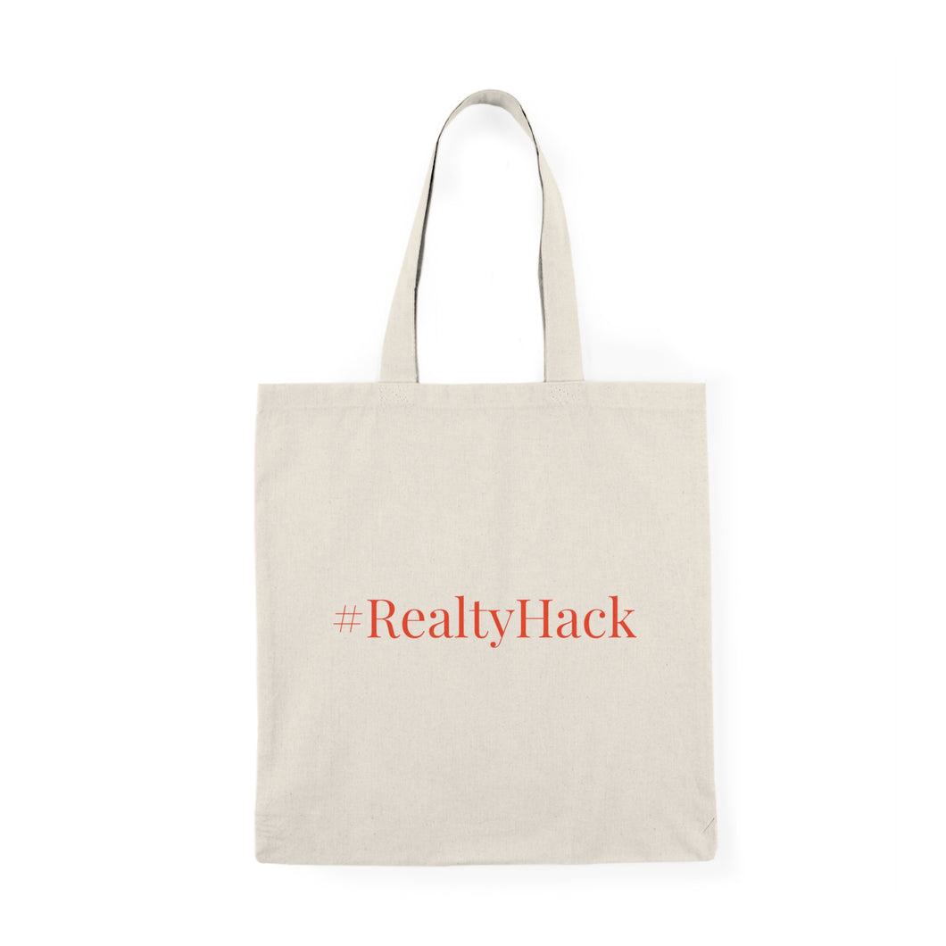 #RealtyHack Natural Tote Bag
