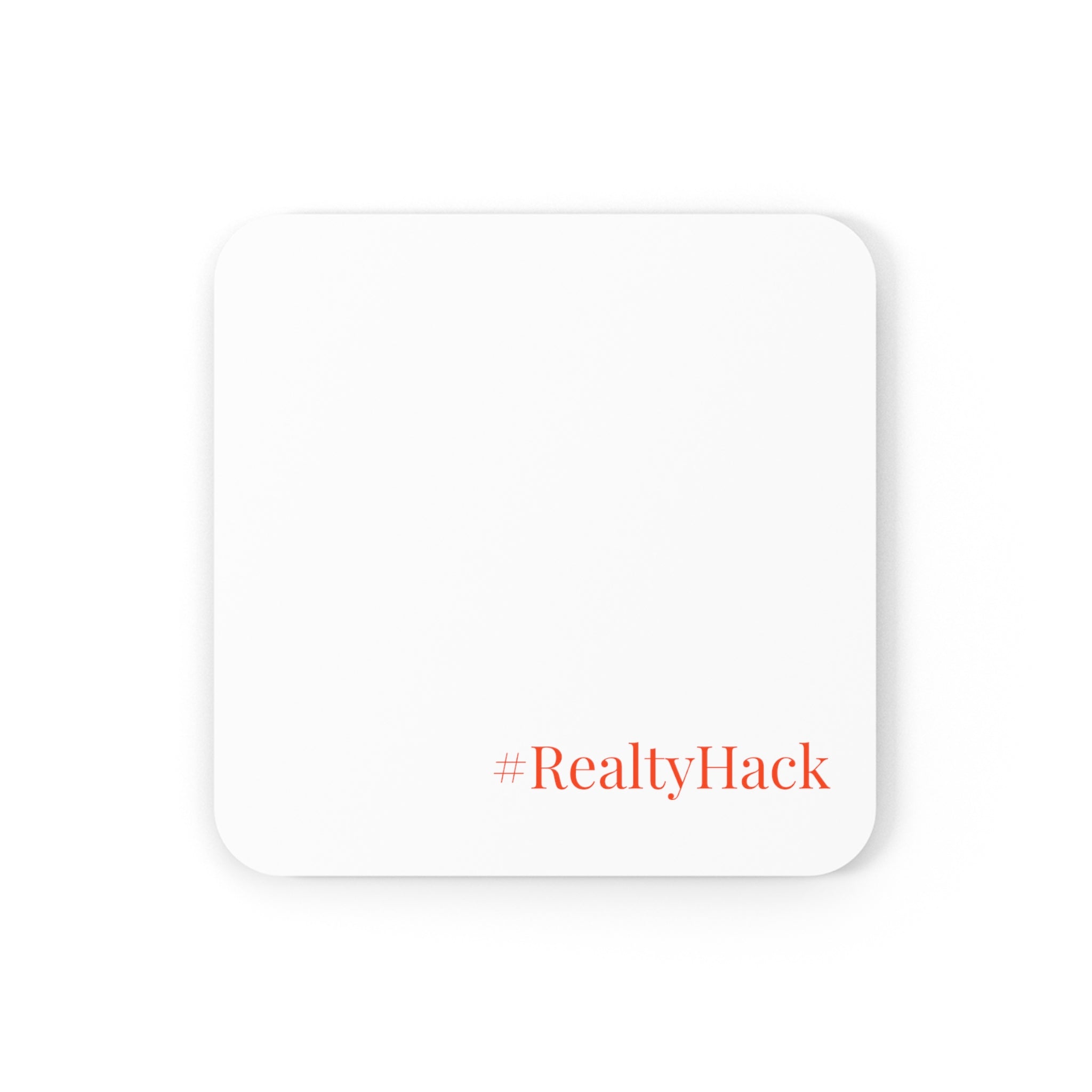 #RealtyHack Corkwood Coaster Set
