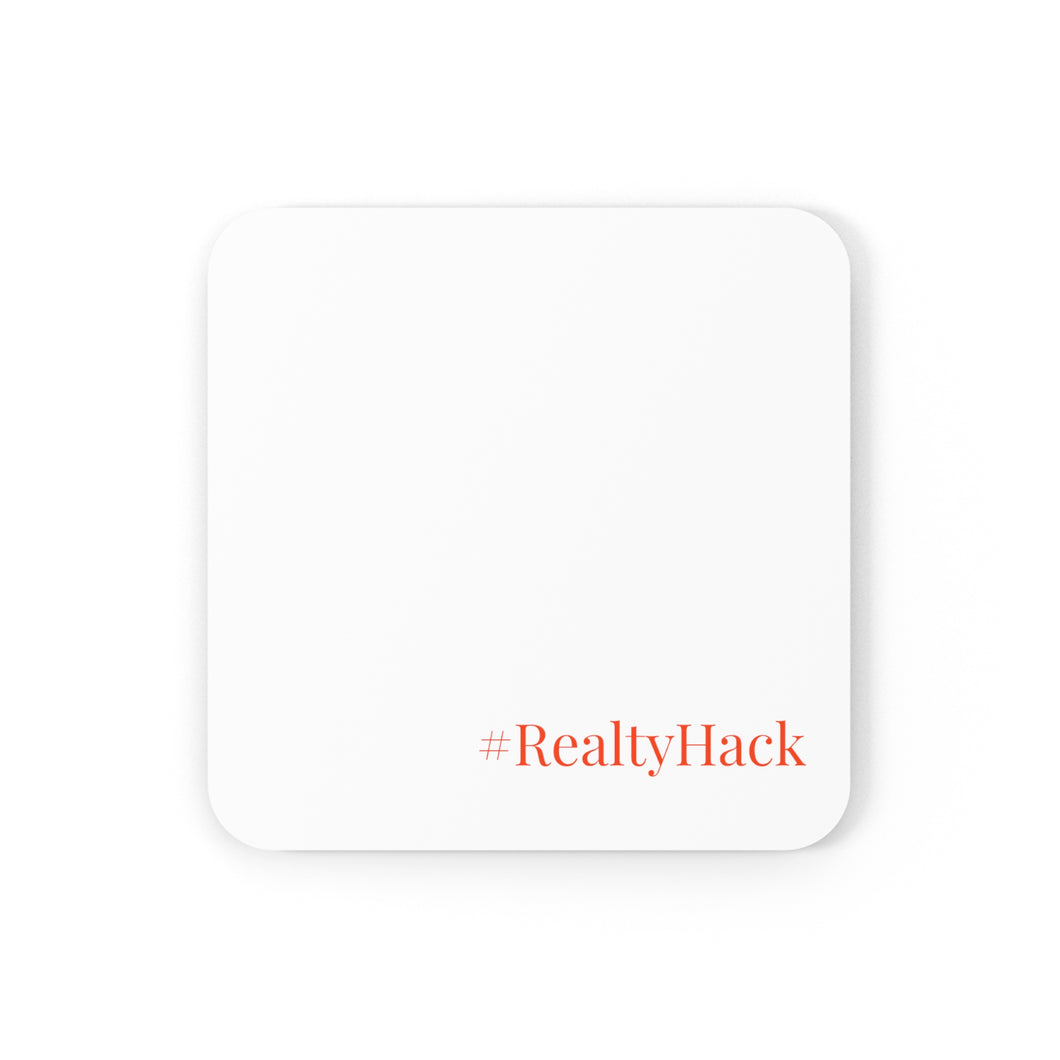 #RealtyHack Corkwood Coaster Set