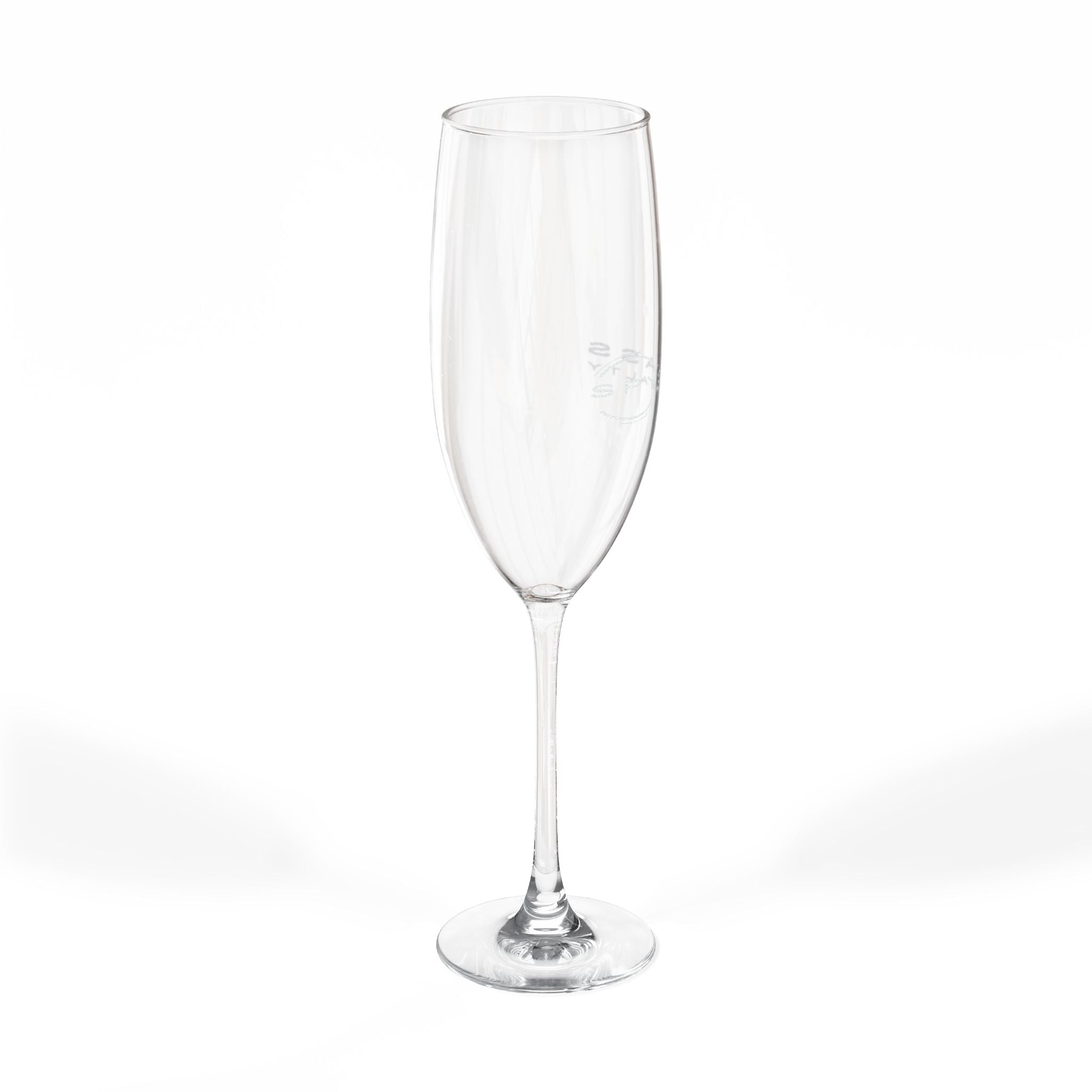 Spyglass Realty Engraved 8oz Champagne Flute – Personalized Toasting Glass