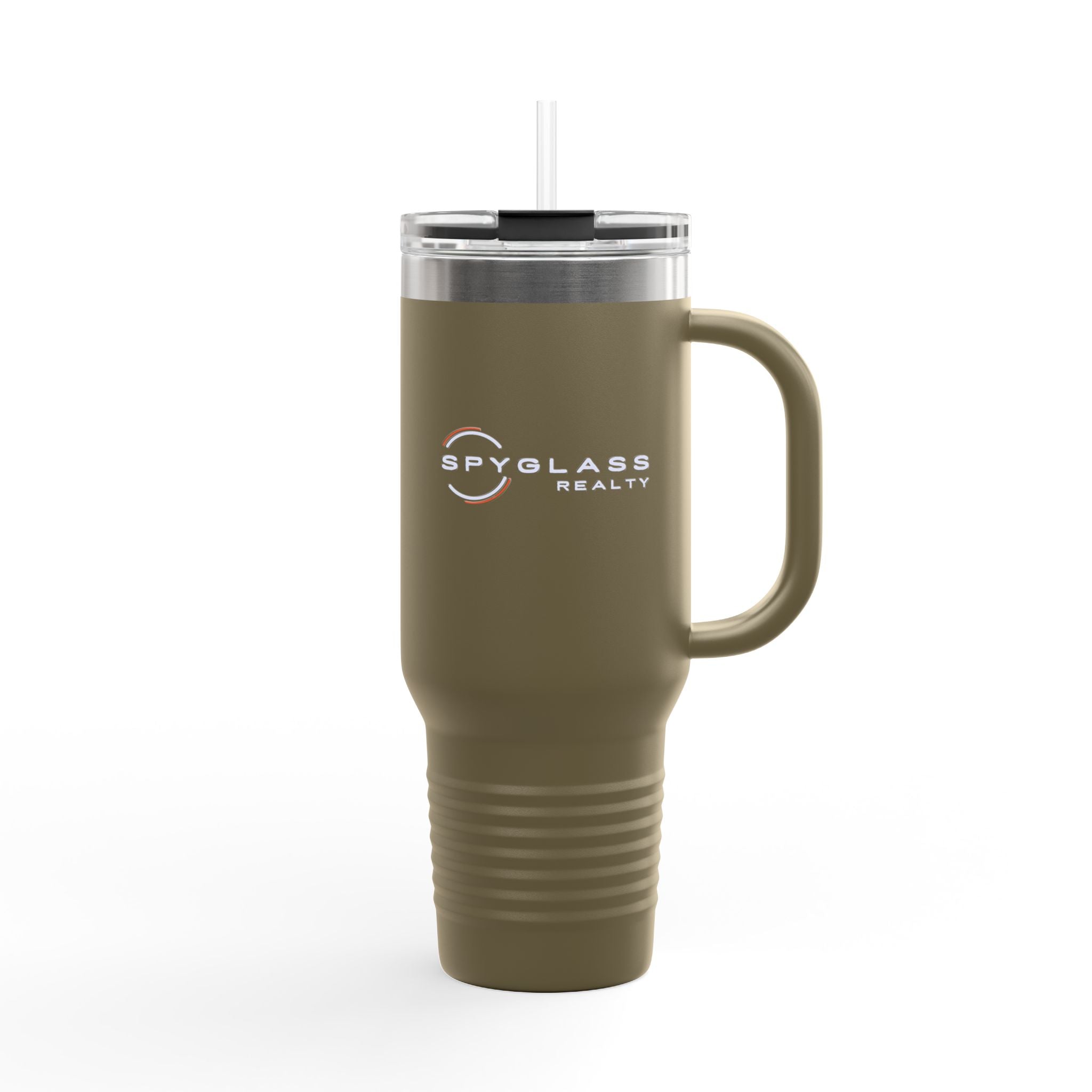 40oz Insulated Travel Mug - Spyglass Realty Logo Stainless Tumbler