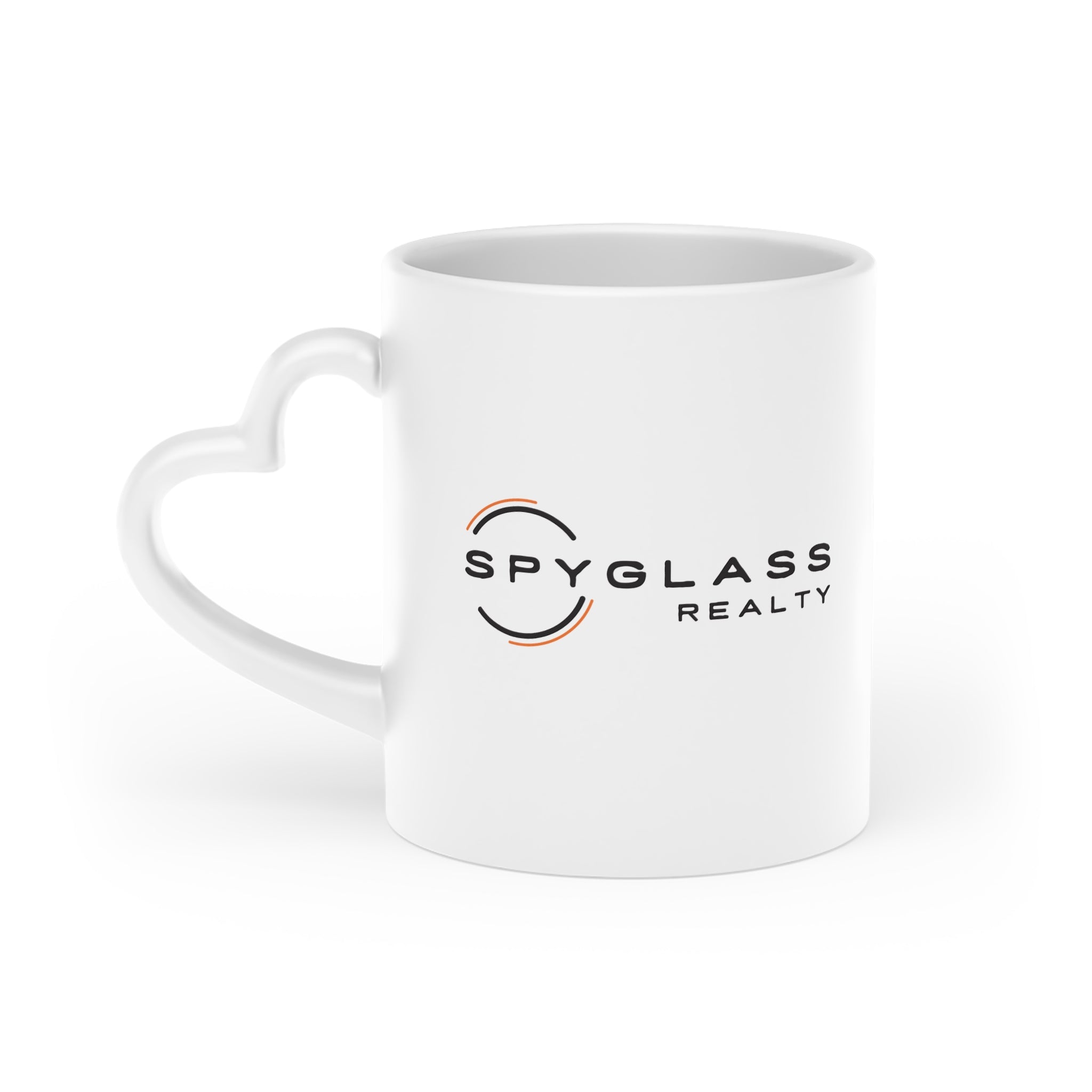 Spyglass Realty Heart-Shaped Mug