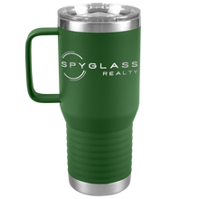 Load image into Gallery viewer, 20z_Travel_Mug_20oz_Travel_Tumbler_Green_Mockup.png
