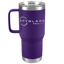 Load image into Gallery viewer, 20z_Travel_Mug_20oz_Travel_Tumbler_Purple_Mockup.png
