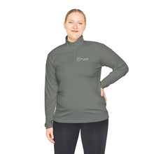 Load image into Gallery viewer, Minimalist Smile Logo Quarter-Zip Pullover
