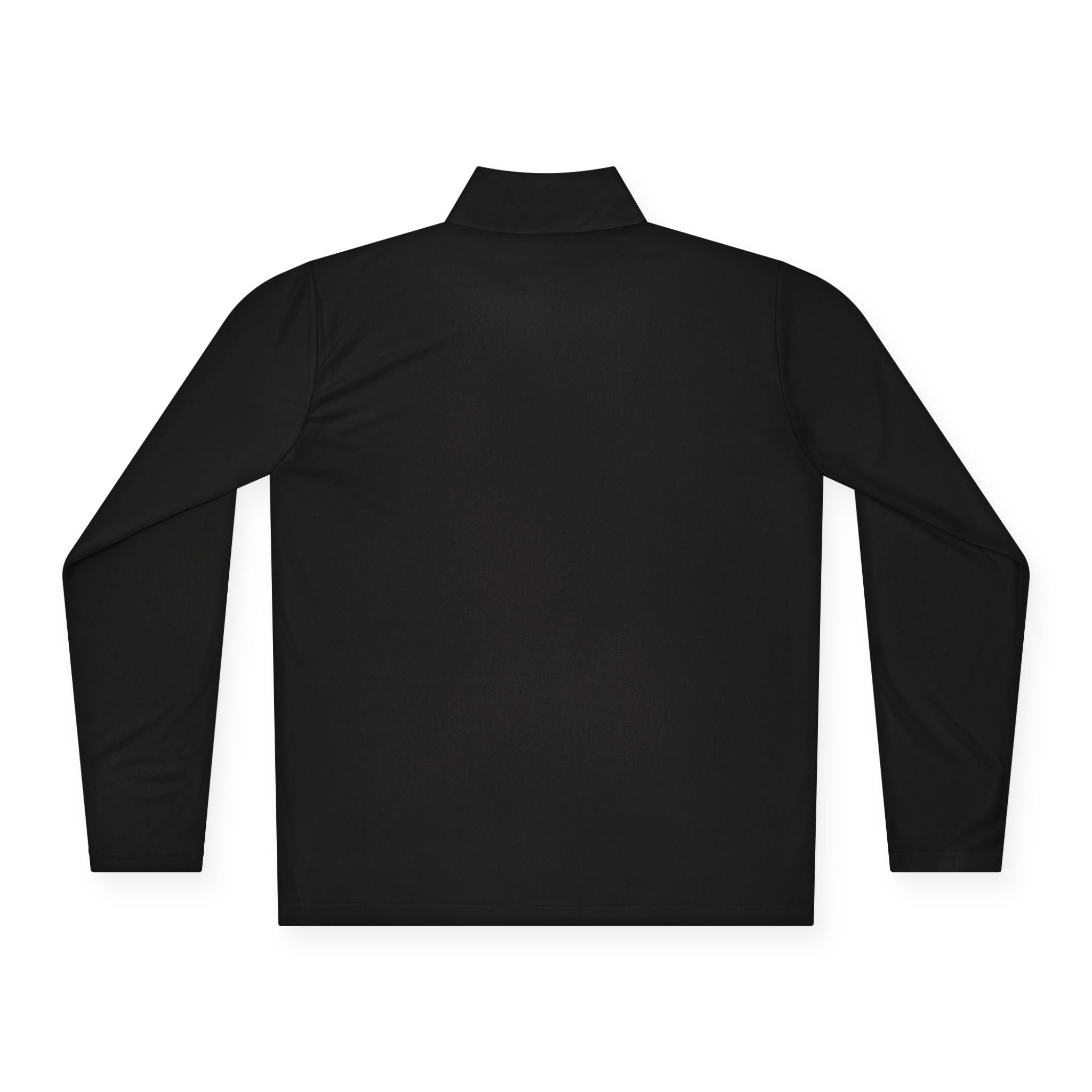 Minimalist Smile Logo Quarter-Zip Pullover