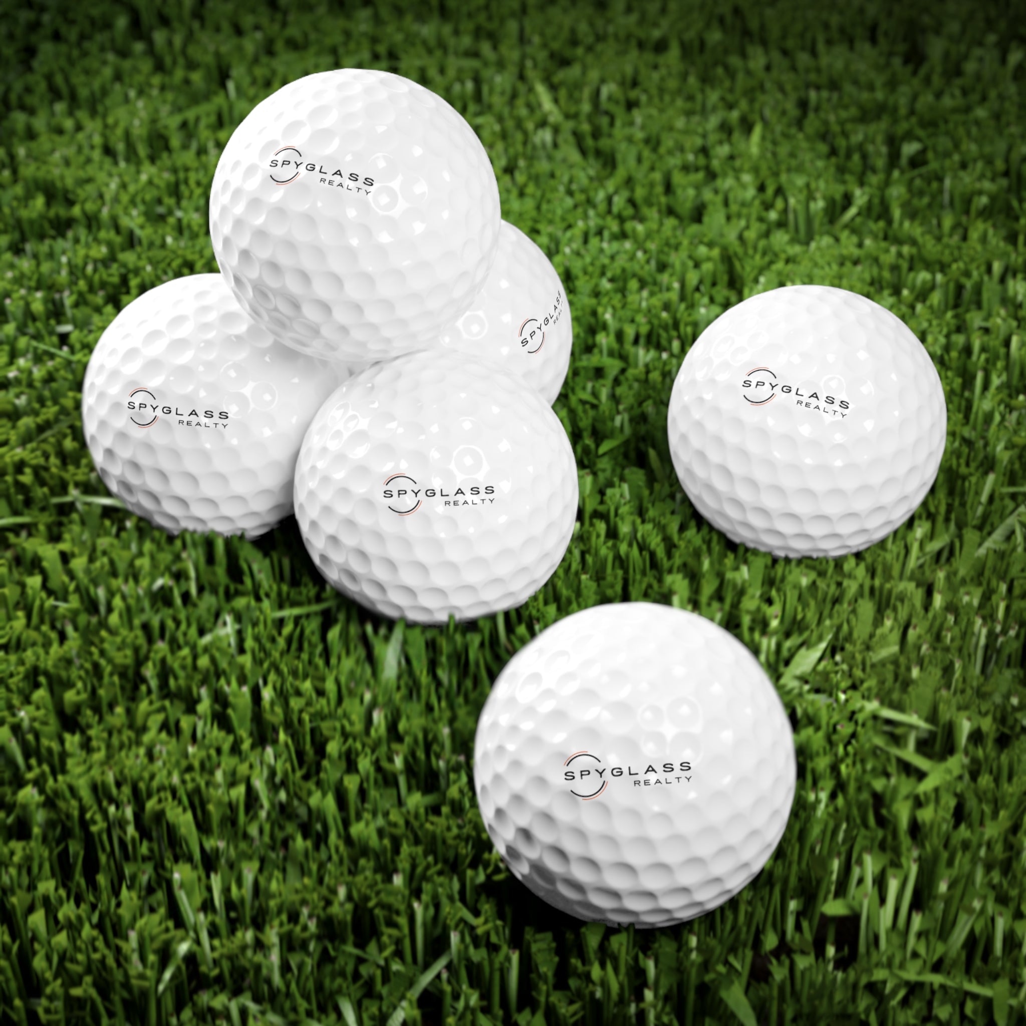 Spyglass Realty Golf Balls, 6pcs