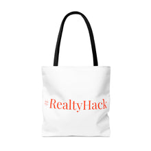 Load image into Gallery viewer, #RealtyHack Tote Bag (AOP)
