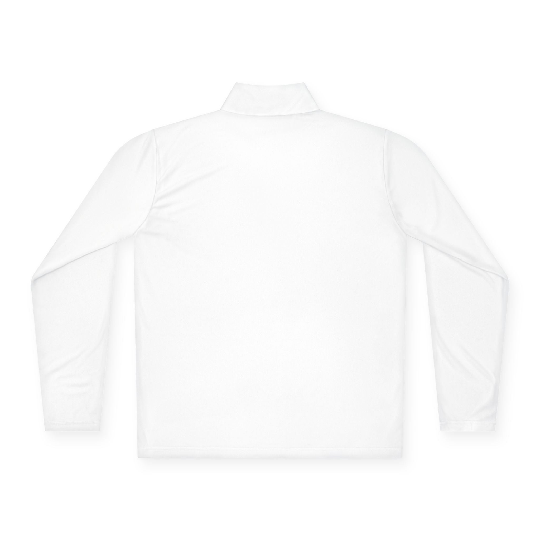 Minimalist Smile Logo Quarter-Zip Pullover