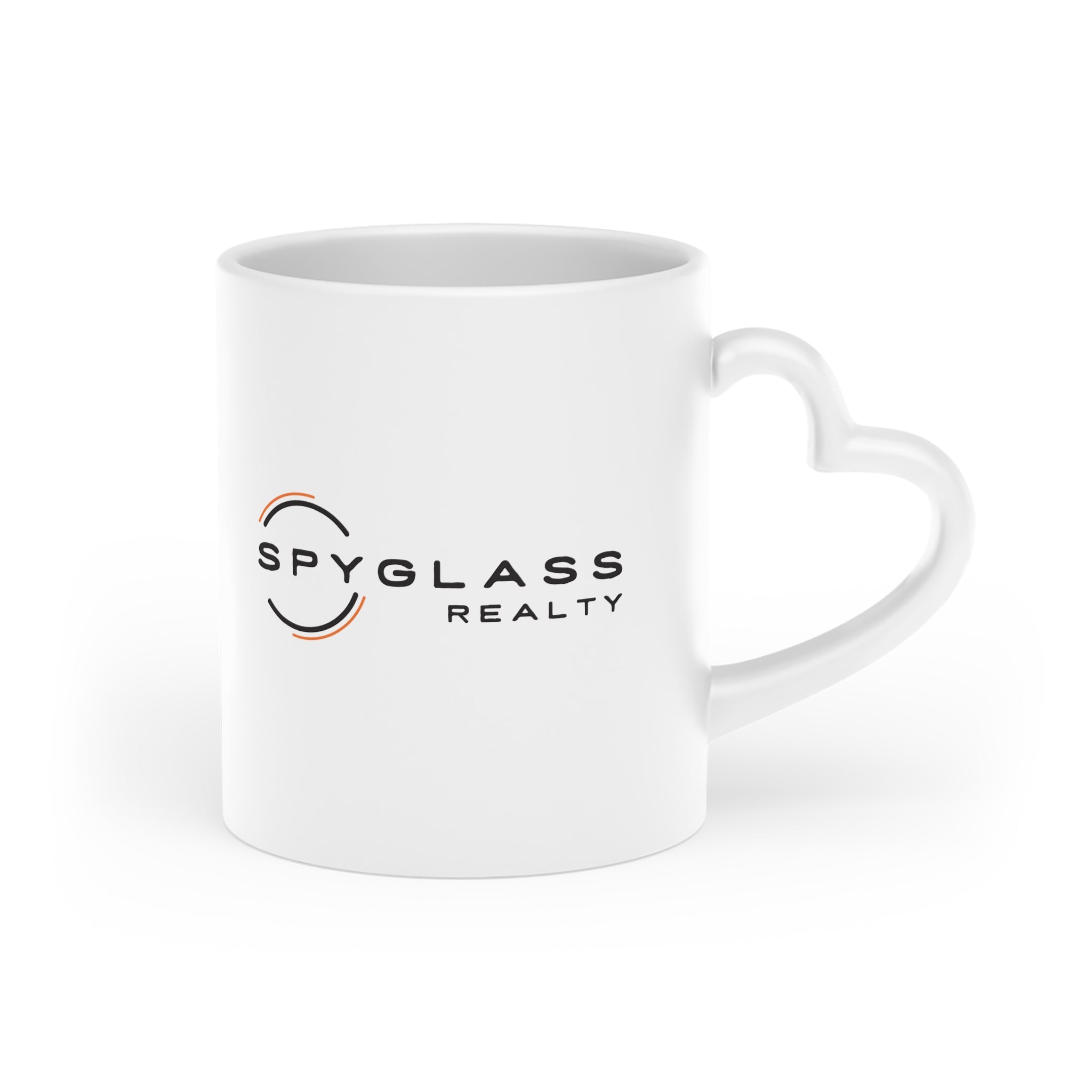 Spyglass Realty Heart-Shaped Mug