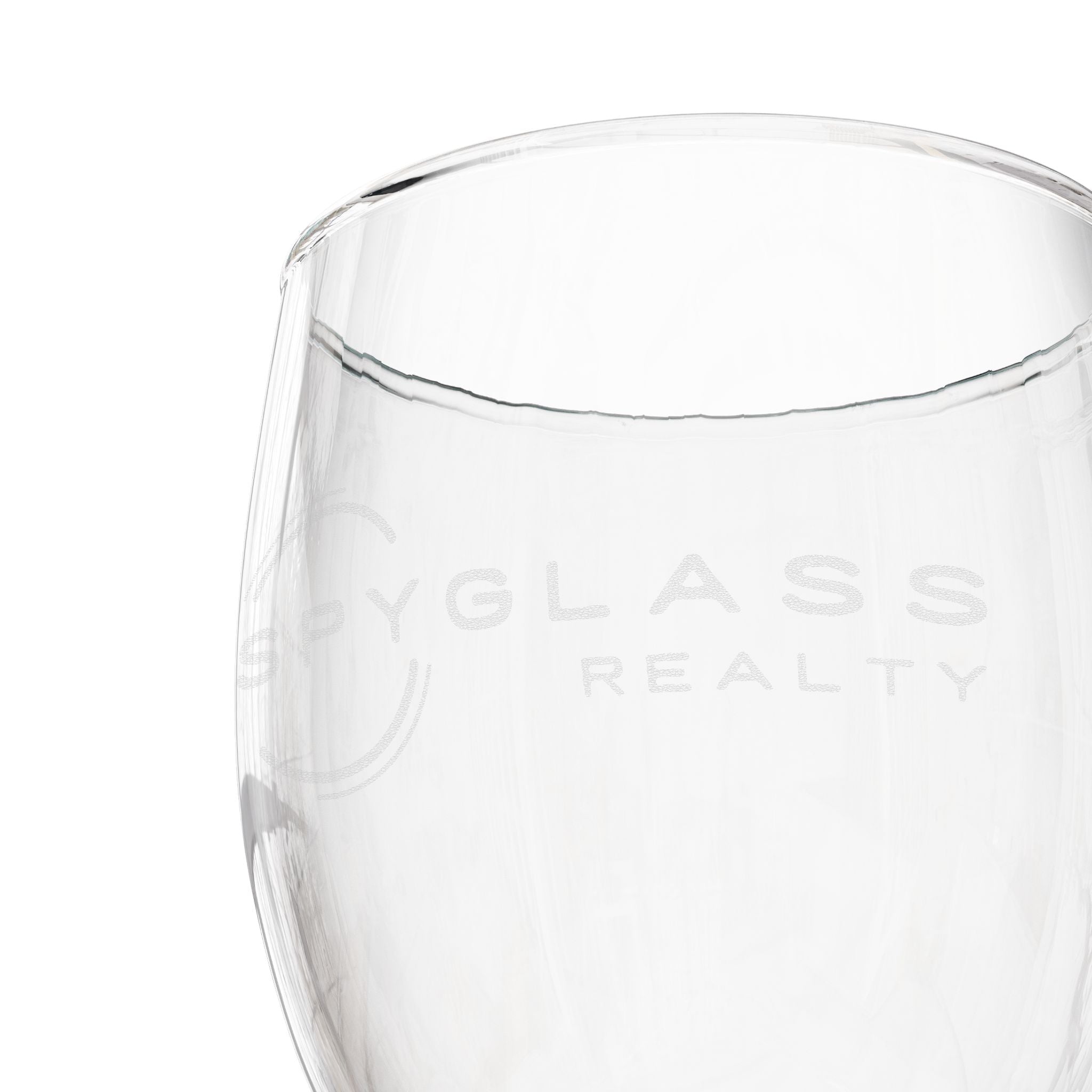 Spyglass Realty Engraved 10.5oz Wine Glass
