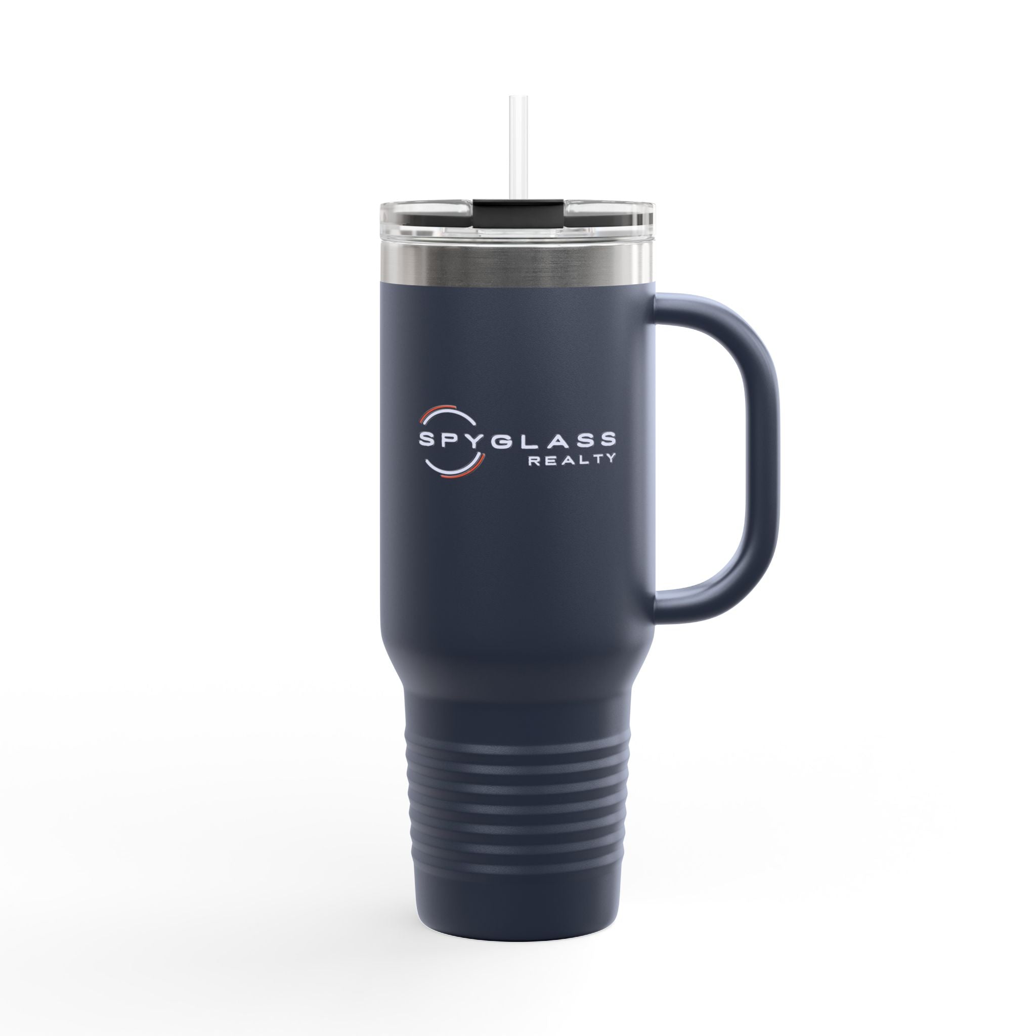 40oz Insulated Travel Mug - Spyglass Realty Logo Stainless Tumbler