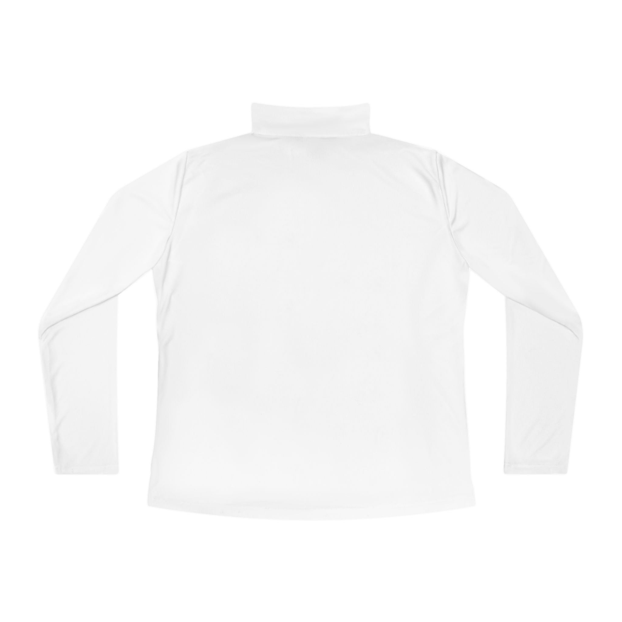 Ladies Quarter-Zip Pullover — Minimal Logo Performance Top