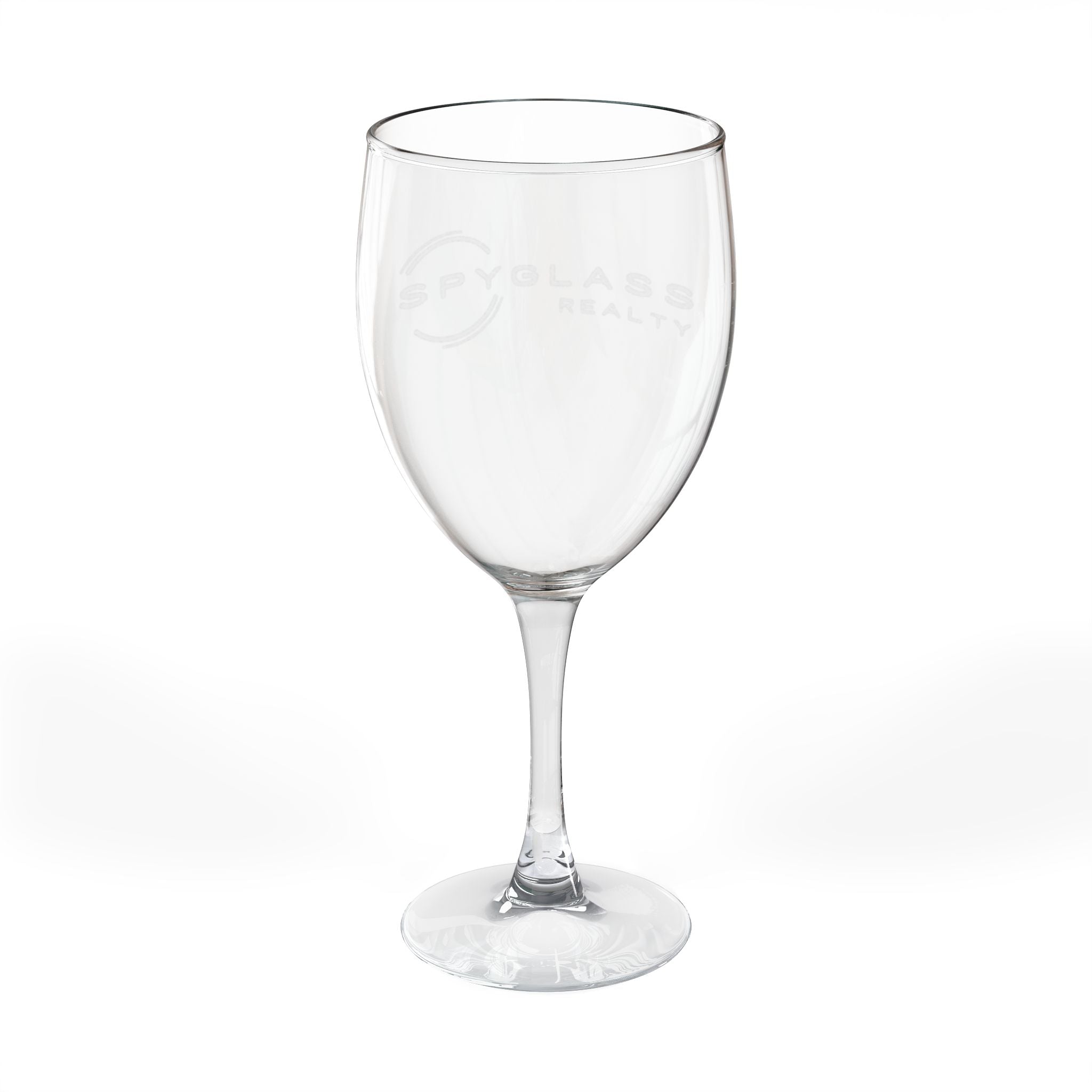 Spyglass Realty Engraved 10.5oz Wine Glass