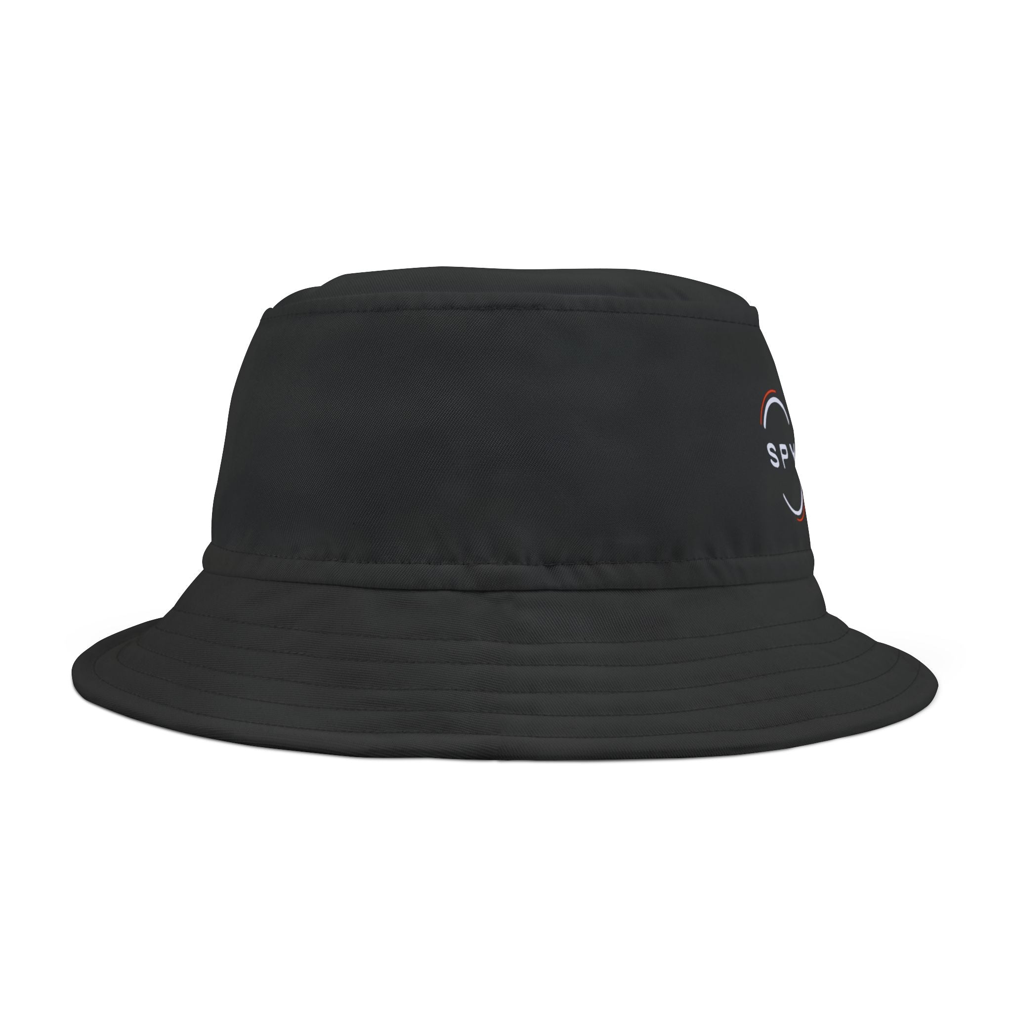 Spyglass Realty Logo Bucket Hat — Branded Black Outdoor Sun Hat