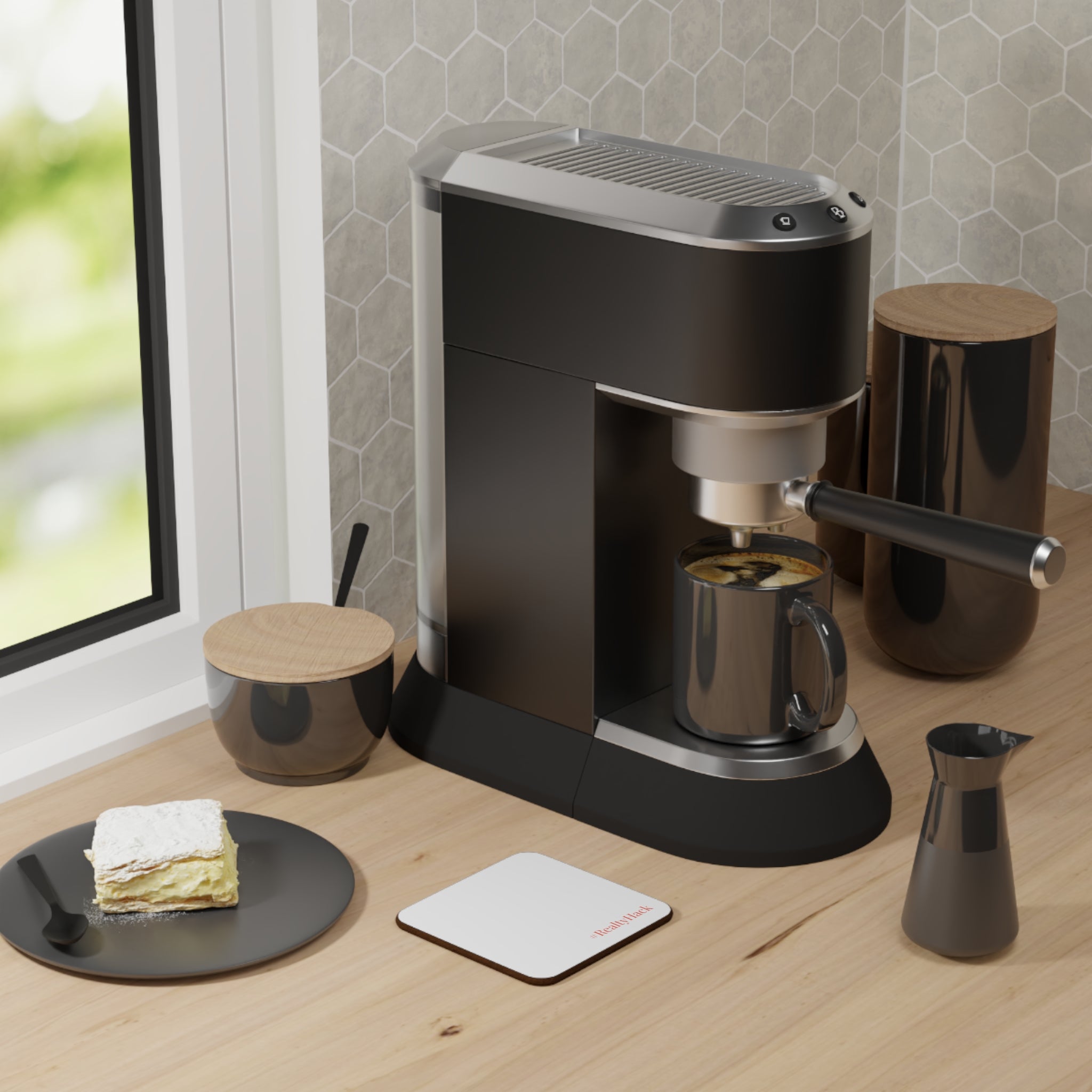 #RealtyHack Hardboard Back Coaster