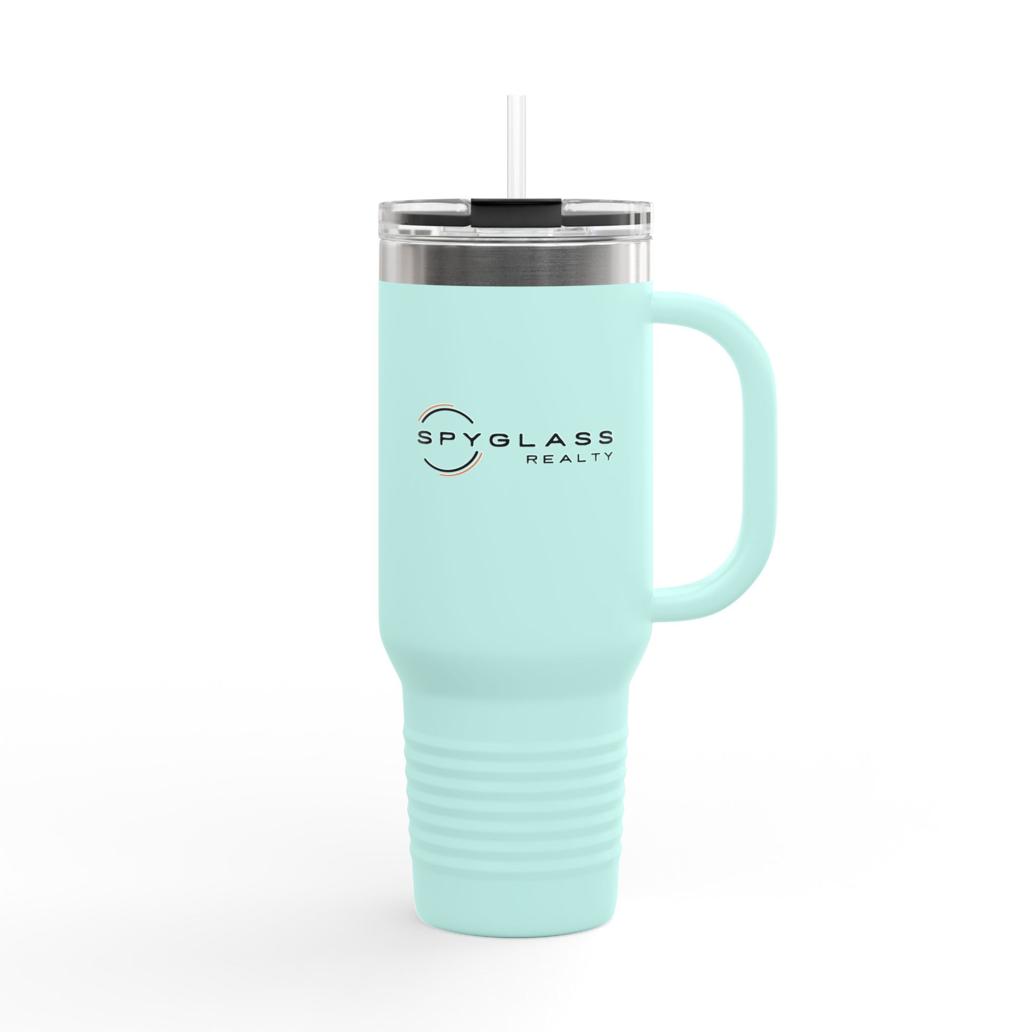 40oz Insulated Travel Mug - Spyglass Realty Logo Stainless Tumbler