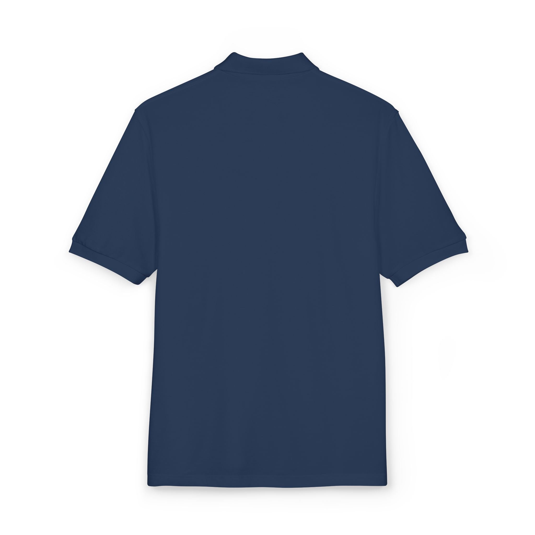 Embroidered Spyglass Logo Polo Shirt