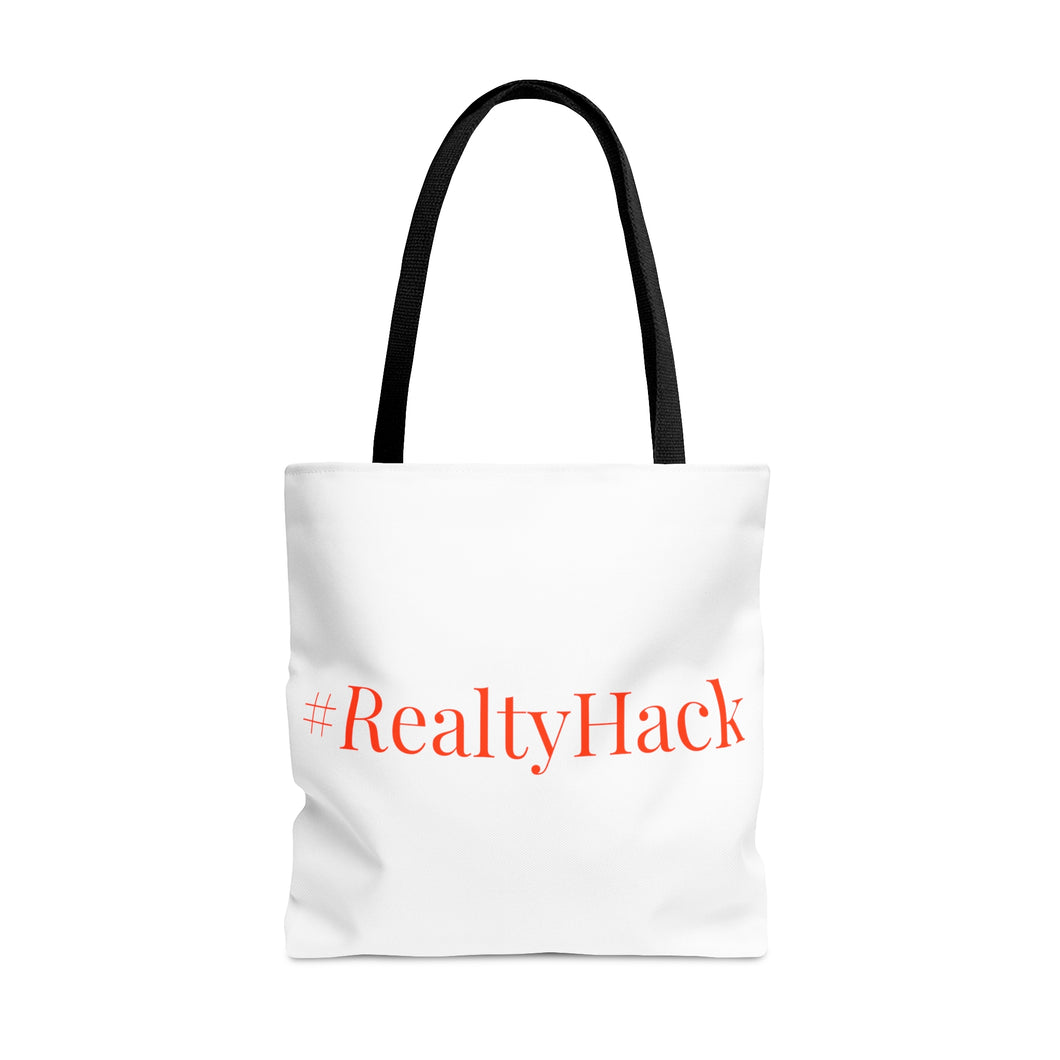 #RealtyHack Tote Bag (AOP)