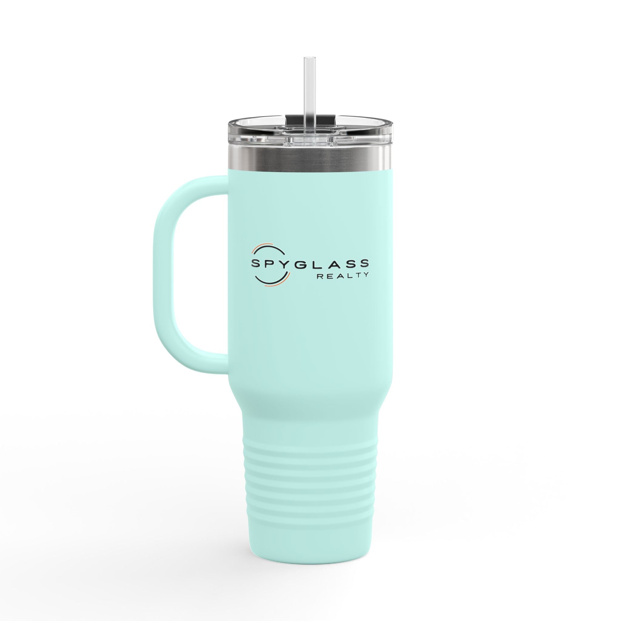 40oz Insulated Travel Mug - Spyglass Realty Logo Stainless Tumbler