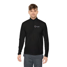 Load image into Gallery viewer, Minimalist Smile Logo Quarter-Zip Pullover
