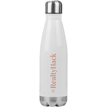 Load image into Gallery viewer, #RealtyHack 20oz Insulated Water Bottle
