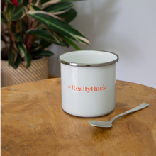 Load image into Gallery viewer, #RealtyHack Camper Mug - white
