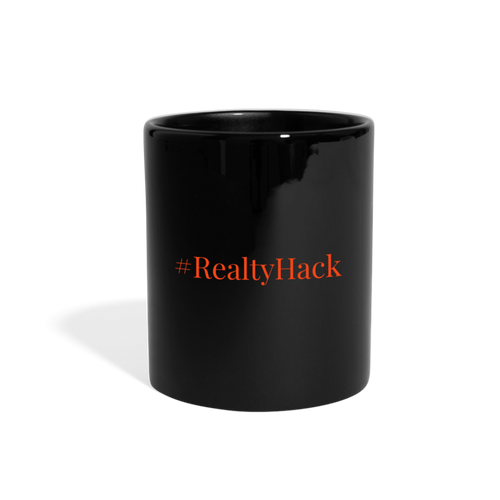 #RealtyHack Full Color Mug - black