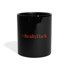 Load image into Gallery viewer, #RealtyHack Full Color Mug - black
