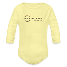 Load image into Gallery viewer, Organic Long Sleeve Baby Bodysuit - washed yellow
