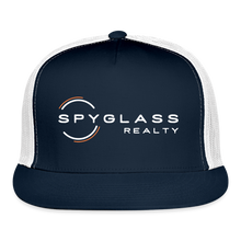 Load image into Gallery viewer, Trucker Cap - navy/white
