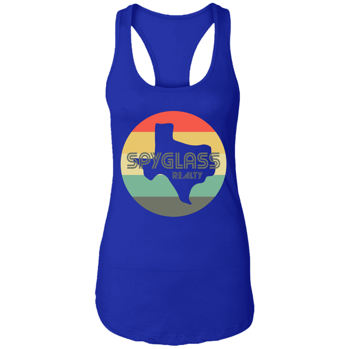 Spyglass Texas Ladies Ideal Racerback Tank