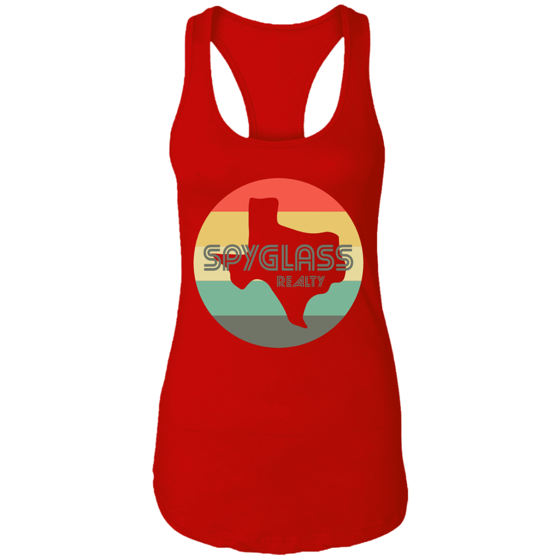 Spyglass Texas Ladies Ideal Racerback Tank