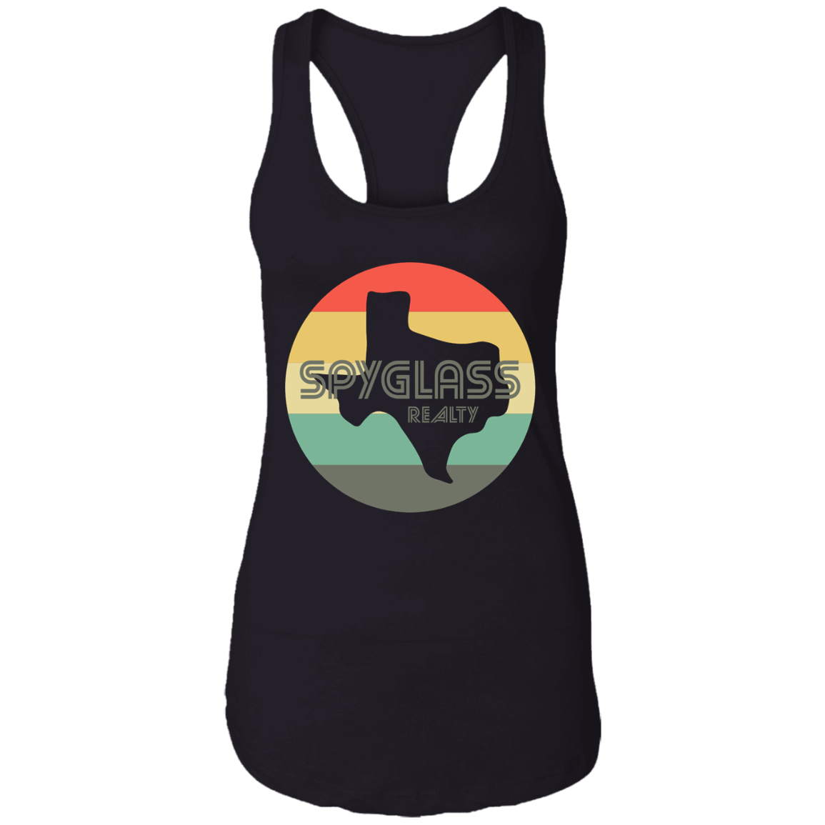 Spyglass Texas Ladies Ideal Racerback Tank
