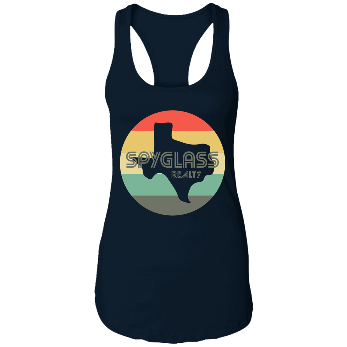 Spyglass Texas Ladies Ideal Racerback Tank
