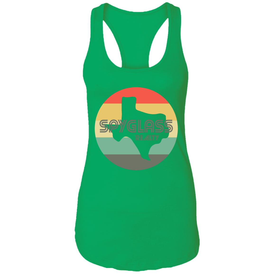 Spyglass Texas Ladies Ideal Racerback Tank