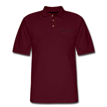 Load image into Gallery viewer, Men&#39;s Pique Polo Shirt - burgundy
