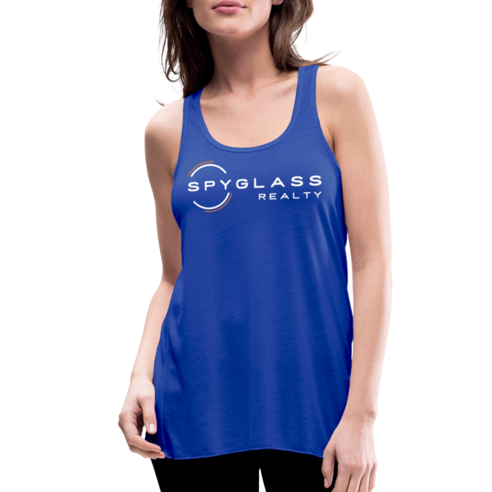 Women's Flowy Tank Top by Bella - royal blue