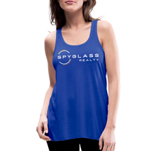 Load image into Gallery viewer, Women&#39;s Flowy Tank Top by Bella - royal blue
