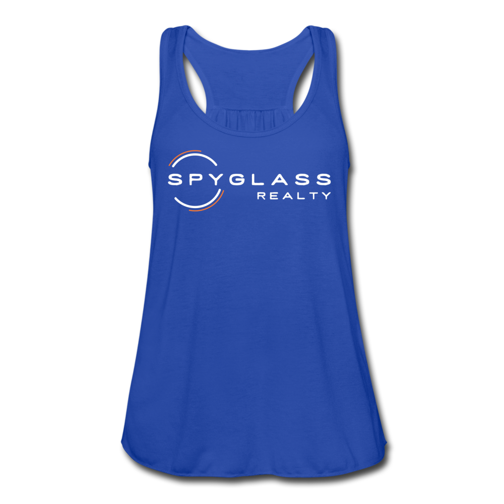 Women's Flowy Tank Top by Bella - royal blue